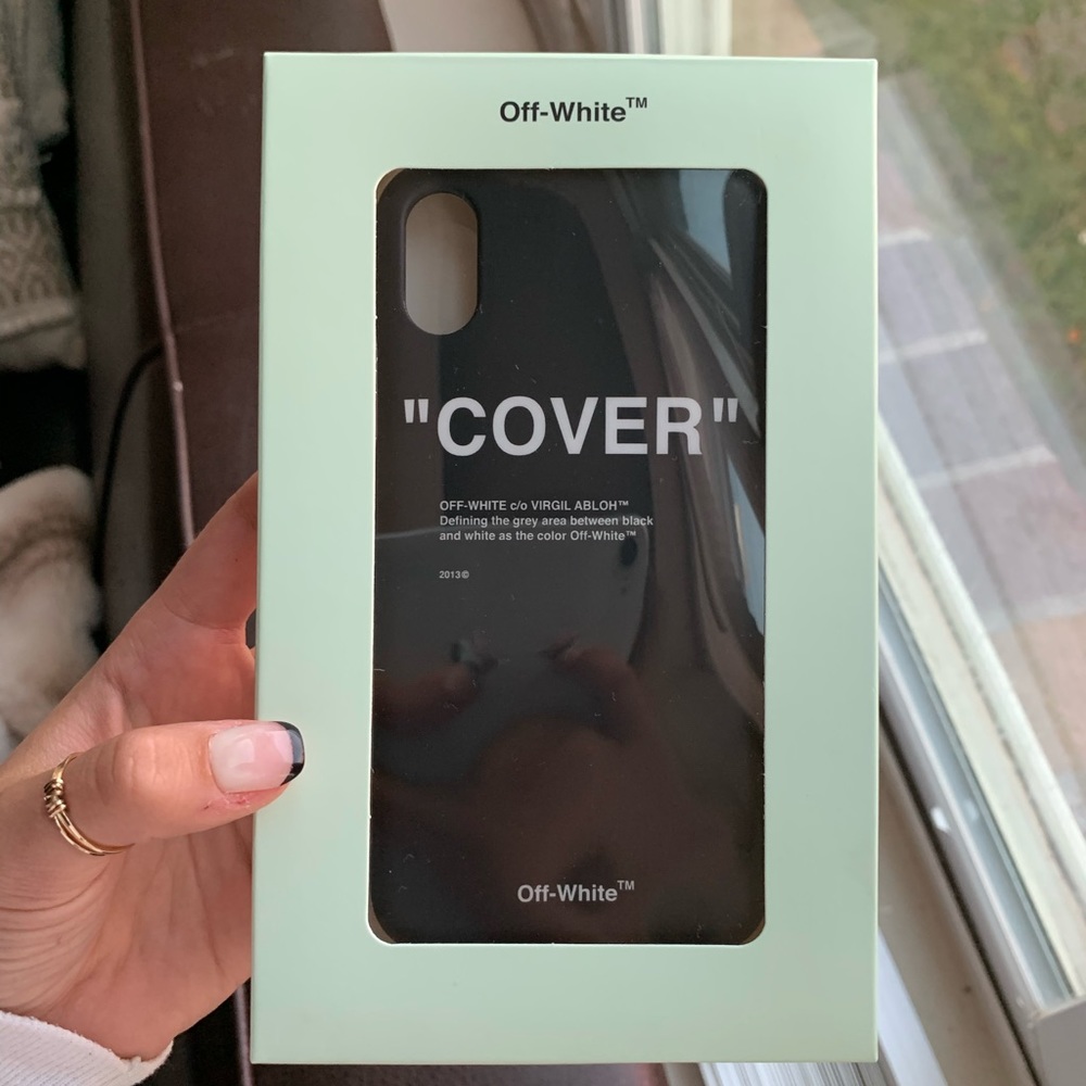 Off white iphone X case